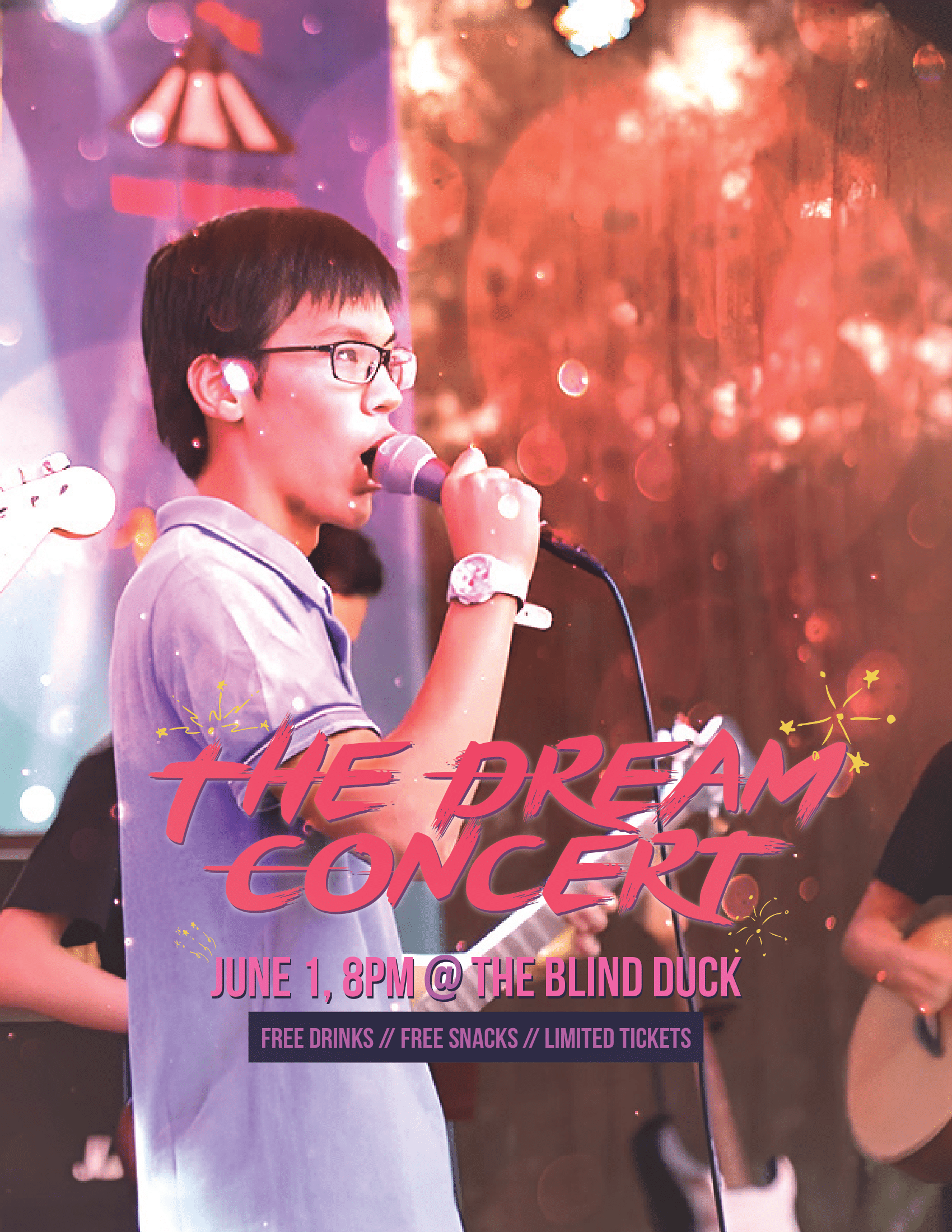 Music Concert 2D Publication InDesign