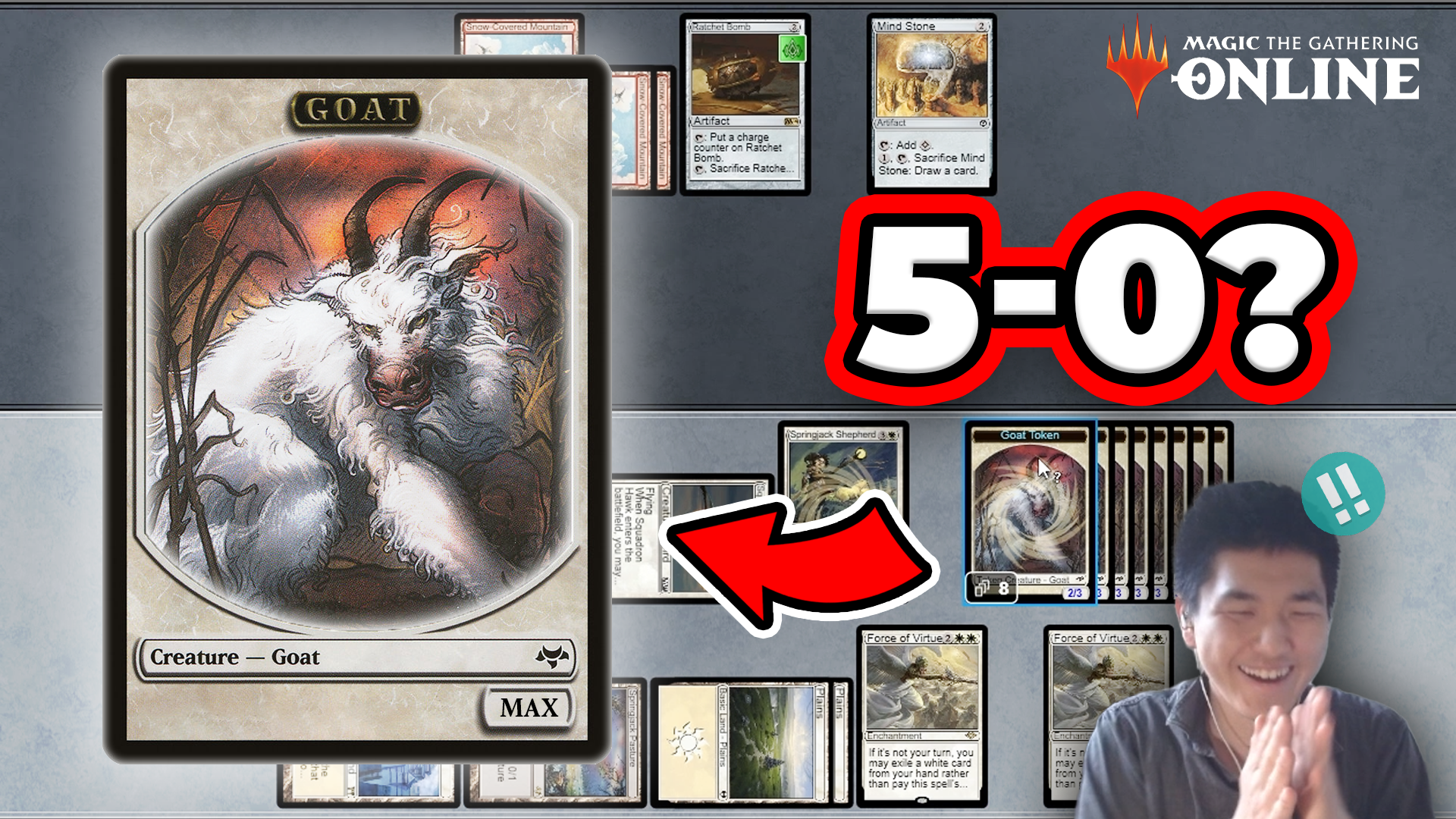 Cover picture of Ryan Xiao's YouTube MTG Goats Thumbnail